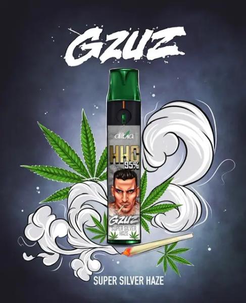 GZUZ 300 HHC 95% - Super Silver Haze
